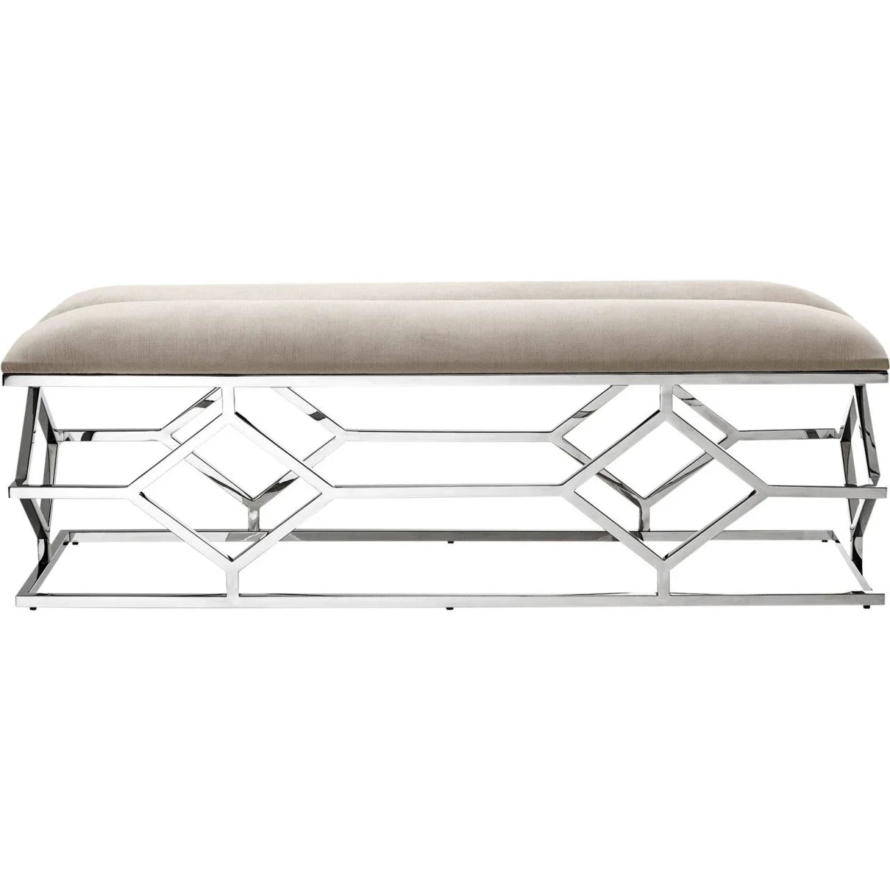 CHARLİZE PASLANMAZ ÇELİK KREM BENCH