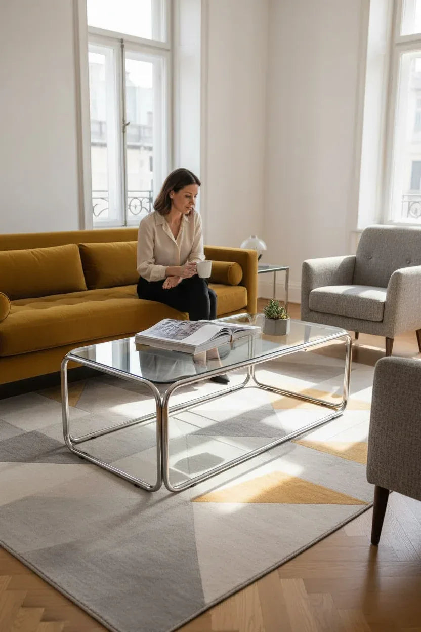 TİLDA PASLANMAZ ÇELİK ORTA SEHPA - Biconsilio 