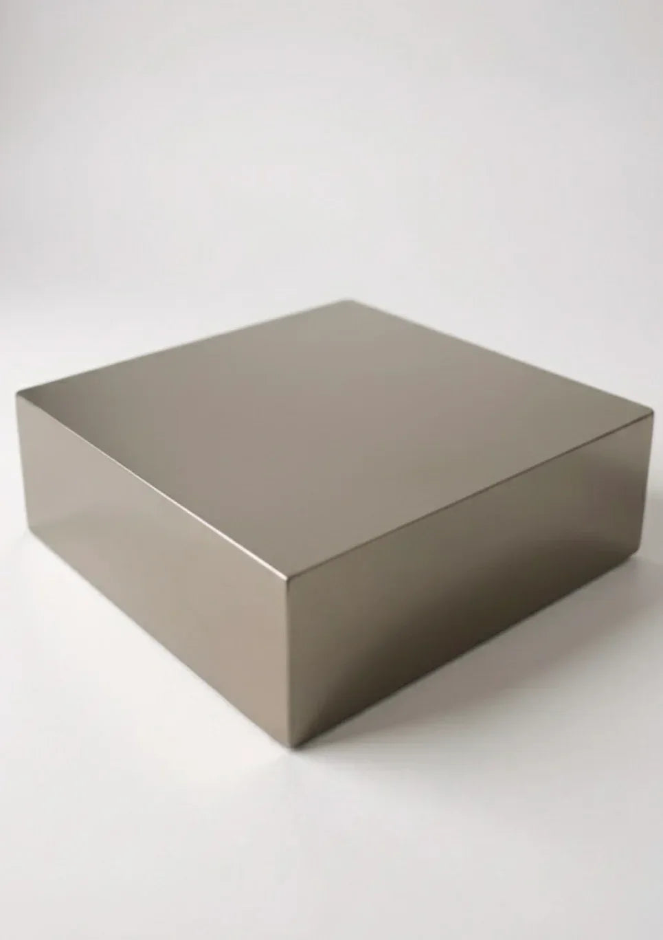 PASLANMAZ ÇELİK LİNEA KÜP ORTA SEHPA - Biconsilio 