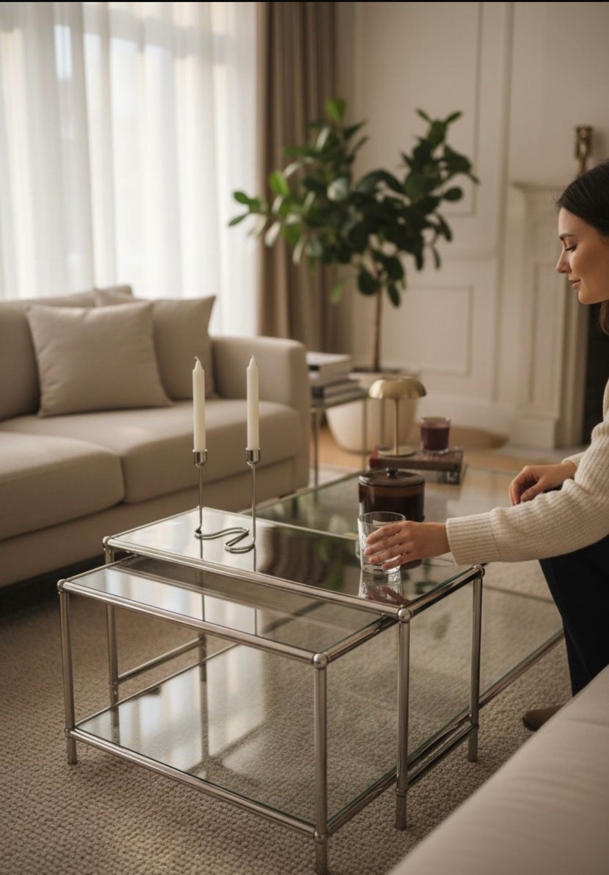 Celine Duo 2’li Sehpa Seti