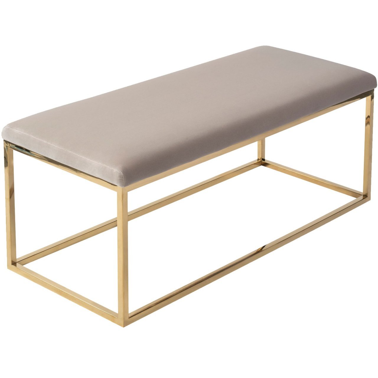 RECTANGLE KREM BENCH