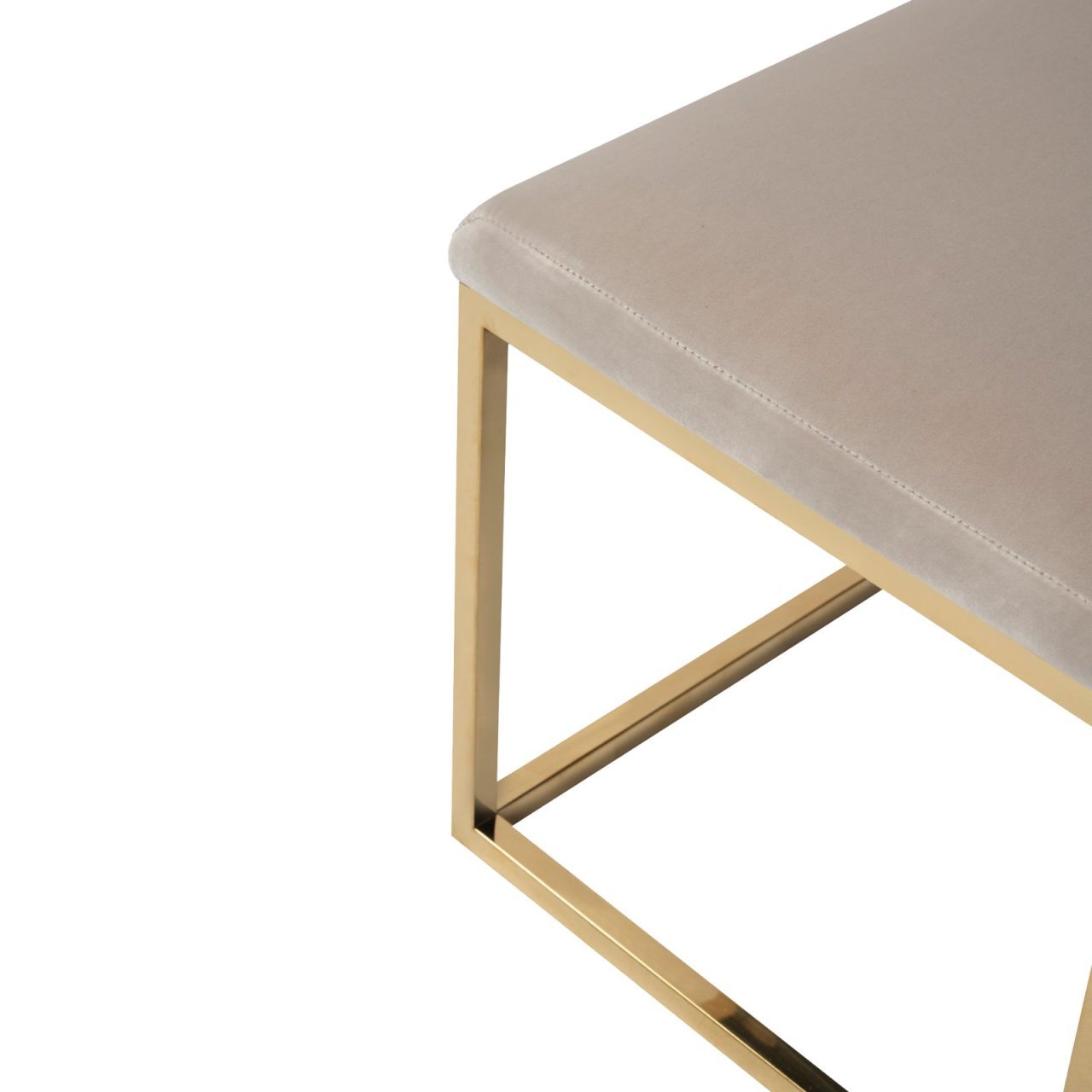 RECTANGLE KREM BENCH